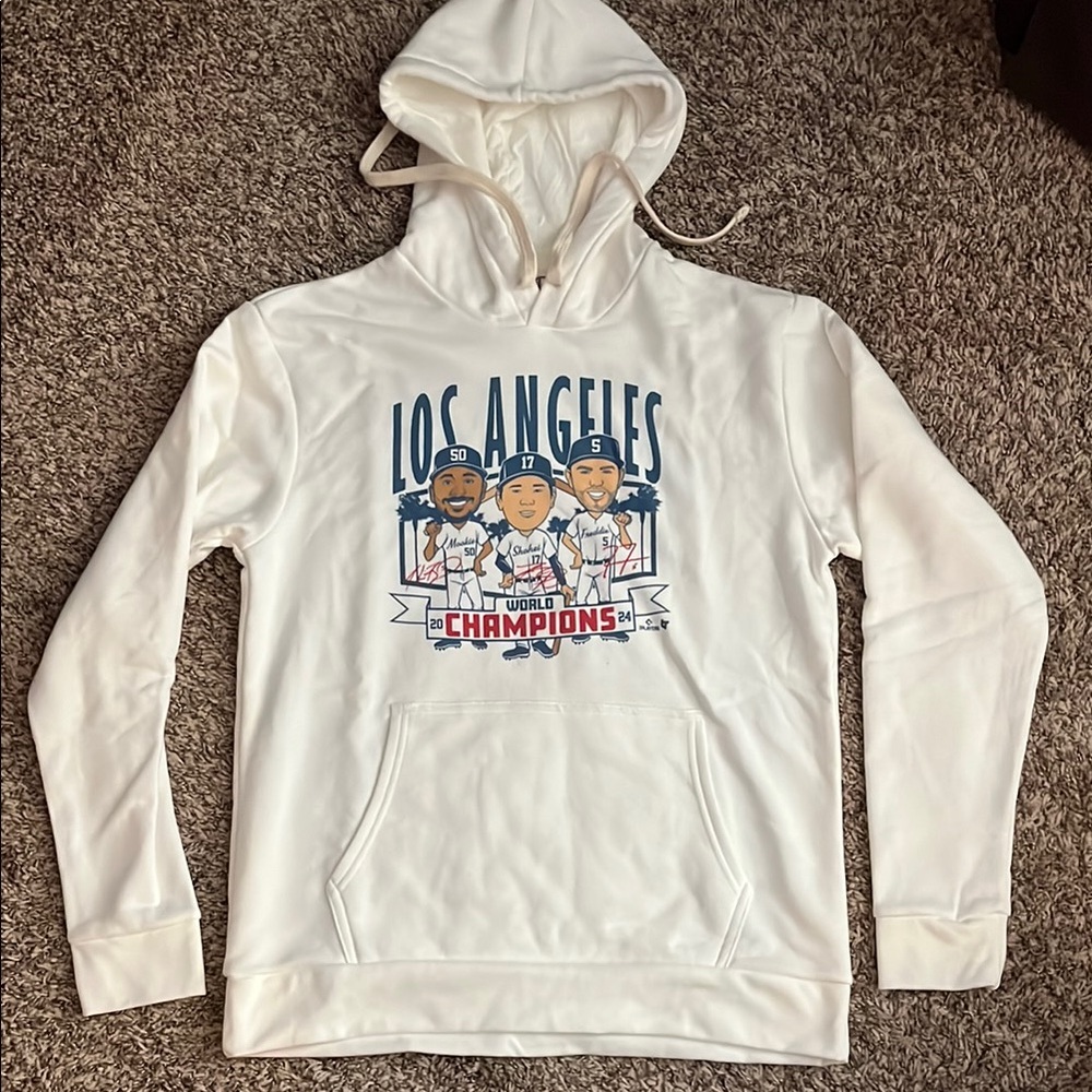 Los Angeles LA Dodgers 2024 Champions Hoodie